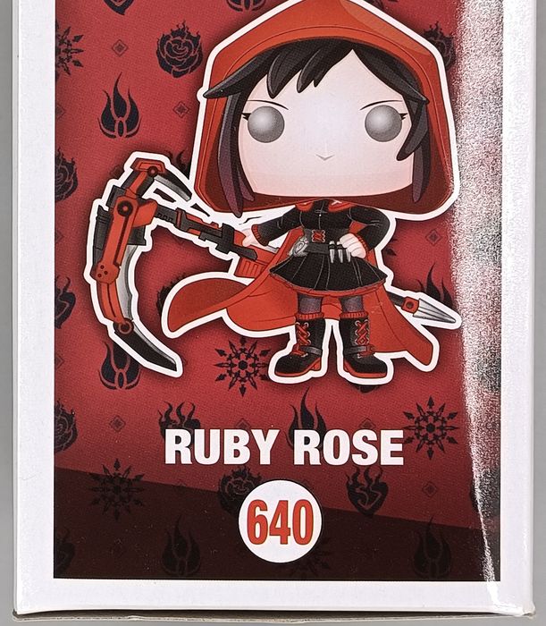 #640 Ruby Rose (Cape & Hood) - RWBY - 2019 Con - Box Damaged Funko POP