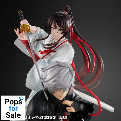 Hell´s Paradise Lucrea PVC Statues 2-Pack Gabimaru & Sagiri Yamada Asaemon 20 cm