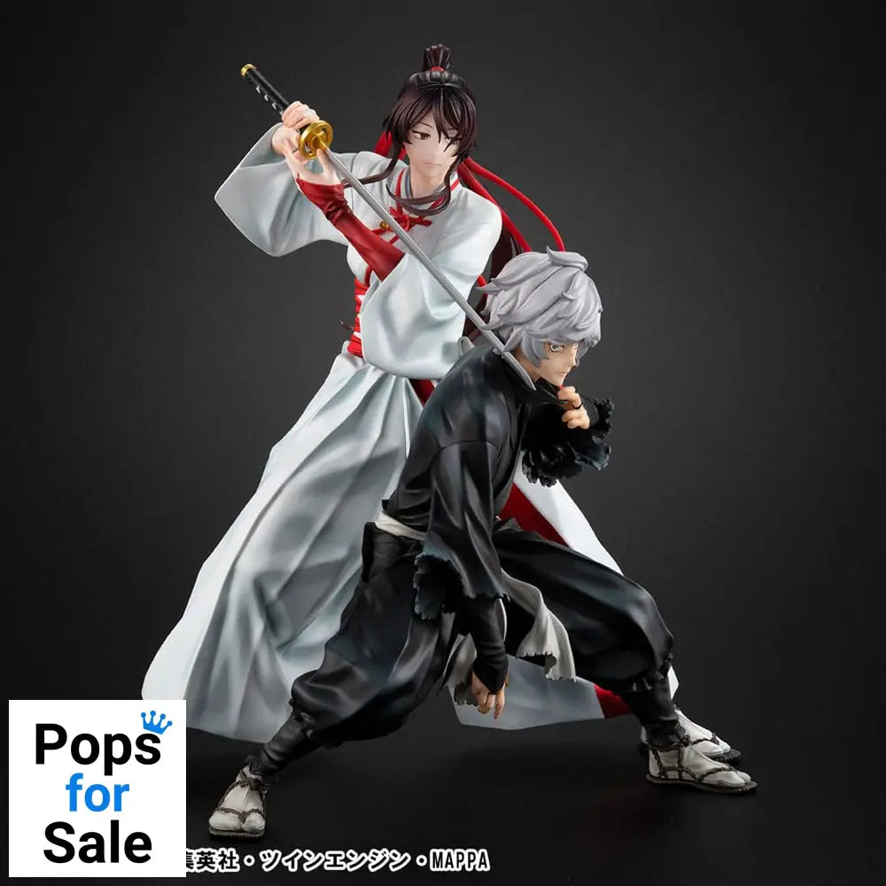 Hell´s Paradise Lucrea PVC Statues 2-Pack Gabimaru & Sagiri Yamada Asaemon 20 cm