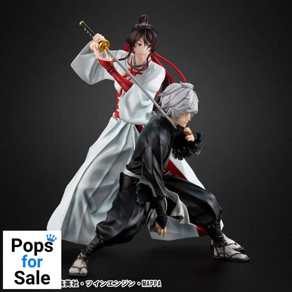 Hell´s Paradise Lucrea PVC Statues 2-Pack Gabimaru & Sagiri Yamada Asaemon 20 cm