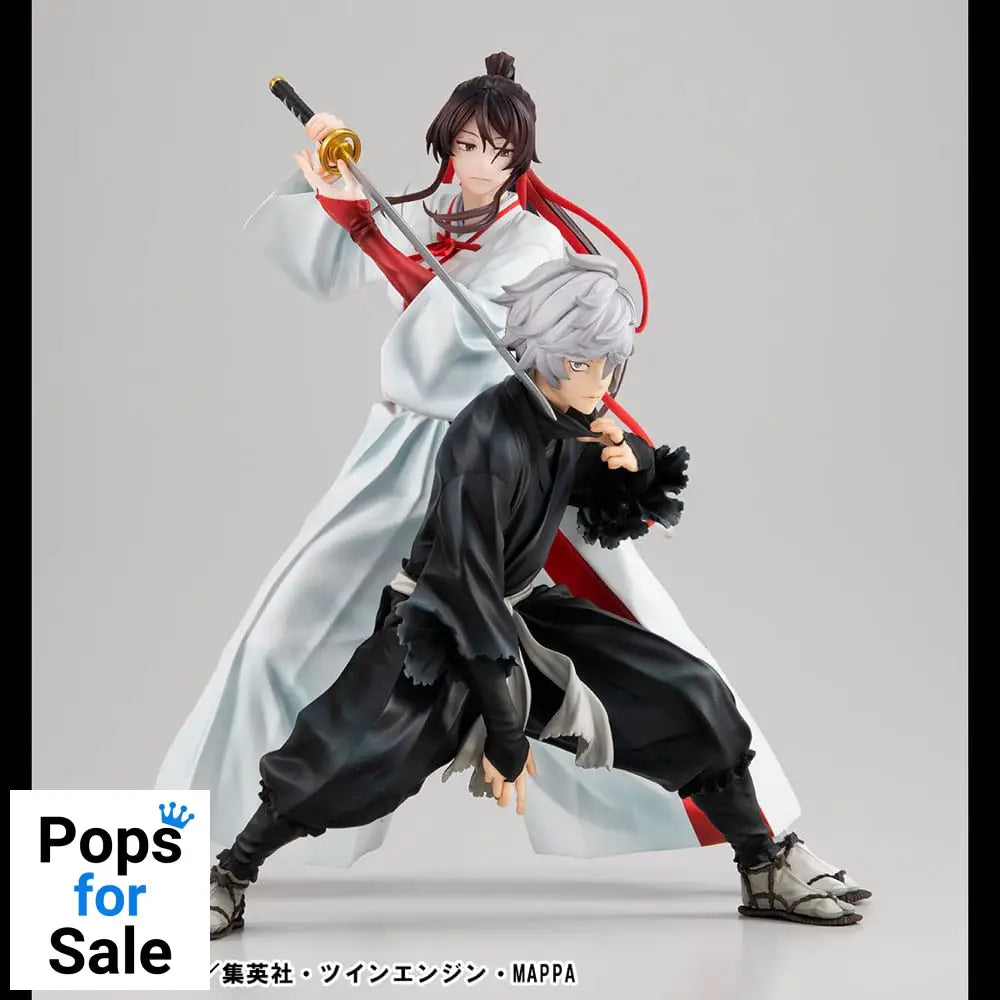 Hell´s Paradise Lucrea PVC Statues 2-Pack Gabimaru & Sagiri Yamada Asaemon 20 cm