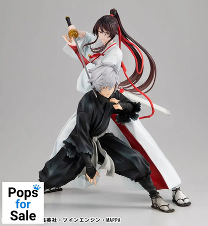 Hell´s Paradise Lucrea PVC Statues 2-Pack Gabimaru & Sagiri Yamada Asaemon 20 cm Statues