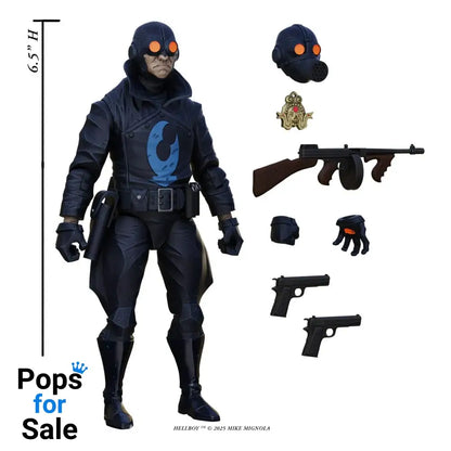 Hellboy Action Figure Lobster Johnson (The Iron Prometheus) 17 cm