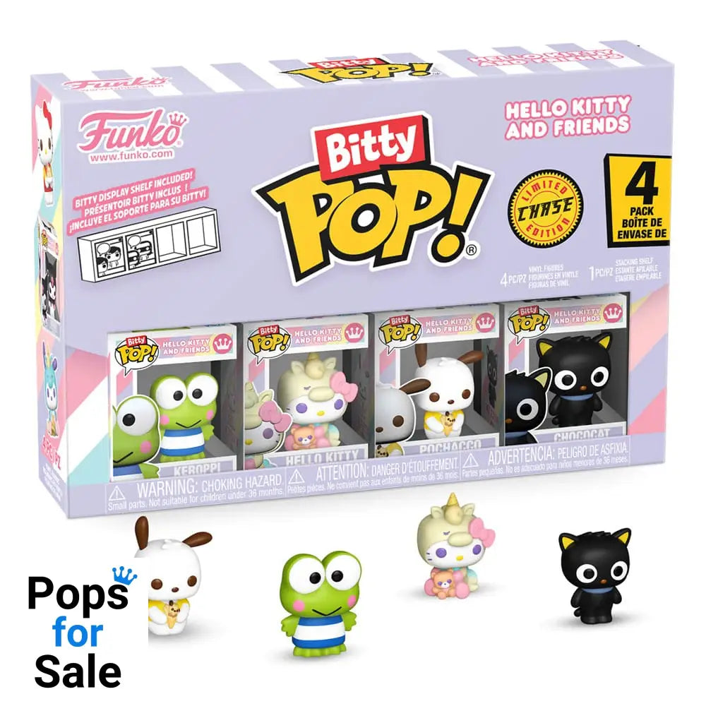 Hello Kitty and Friends Bitty POP! Vinyl Figure 4-Pack Series 2 2 cm