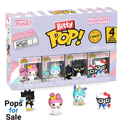 Hello Kitty and Friends Bitty POP! Vinyl Figure 4-Pack Series 4 2 cm Funko POP Mini-figures