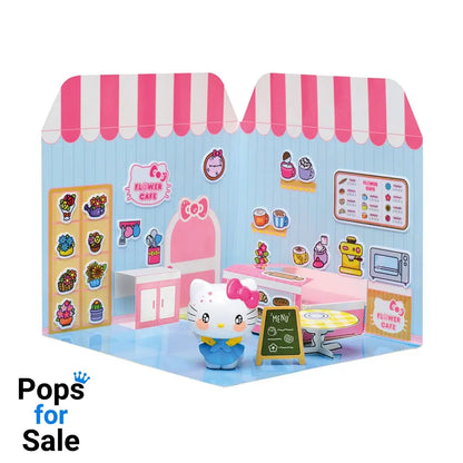 Hello Kitty and Friends Mini figure Sticker House Hello Kitty Flower Café