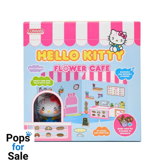 Hello Kitty and Friends Mini figure Sticker House Hello Kitty Flower Café