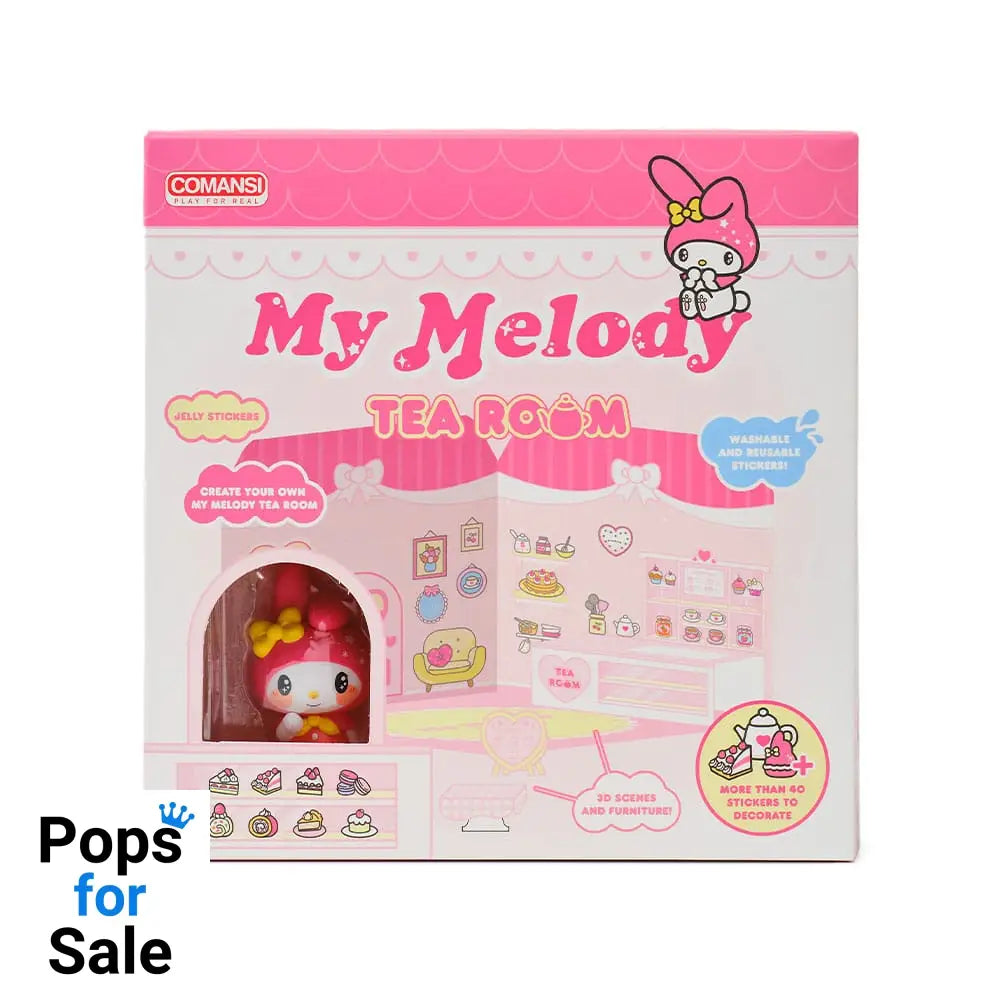 Hello Kitty and Friends Mini figure Sticker House My Melody Tea Room