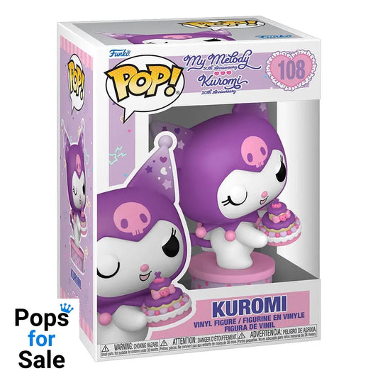 Hello Kitty and Friends POP! Vinyl Figure Kuromi with Cake (20th Anniversary) 9 cm