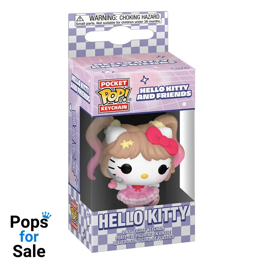 Hello Kitty and Friends POP! Vinyl Keychains 4 cm Hello Kitty (K-Pop Outfit) Display (12)