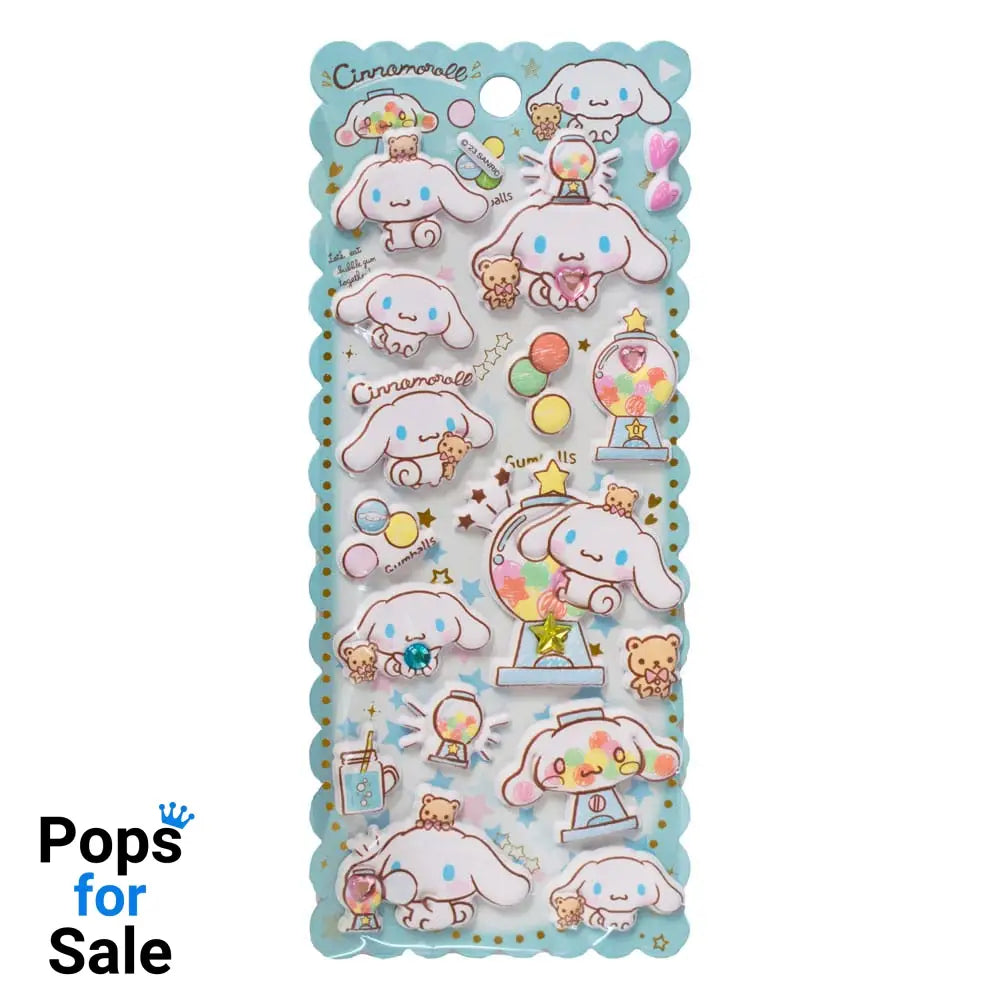 Hello Kitty and Friends Sticker Cinnamoroll Puffy Assortment (20)