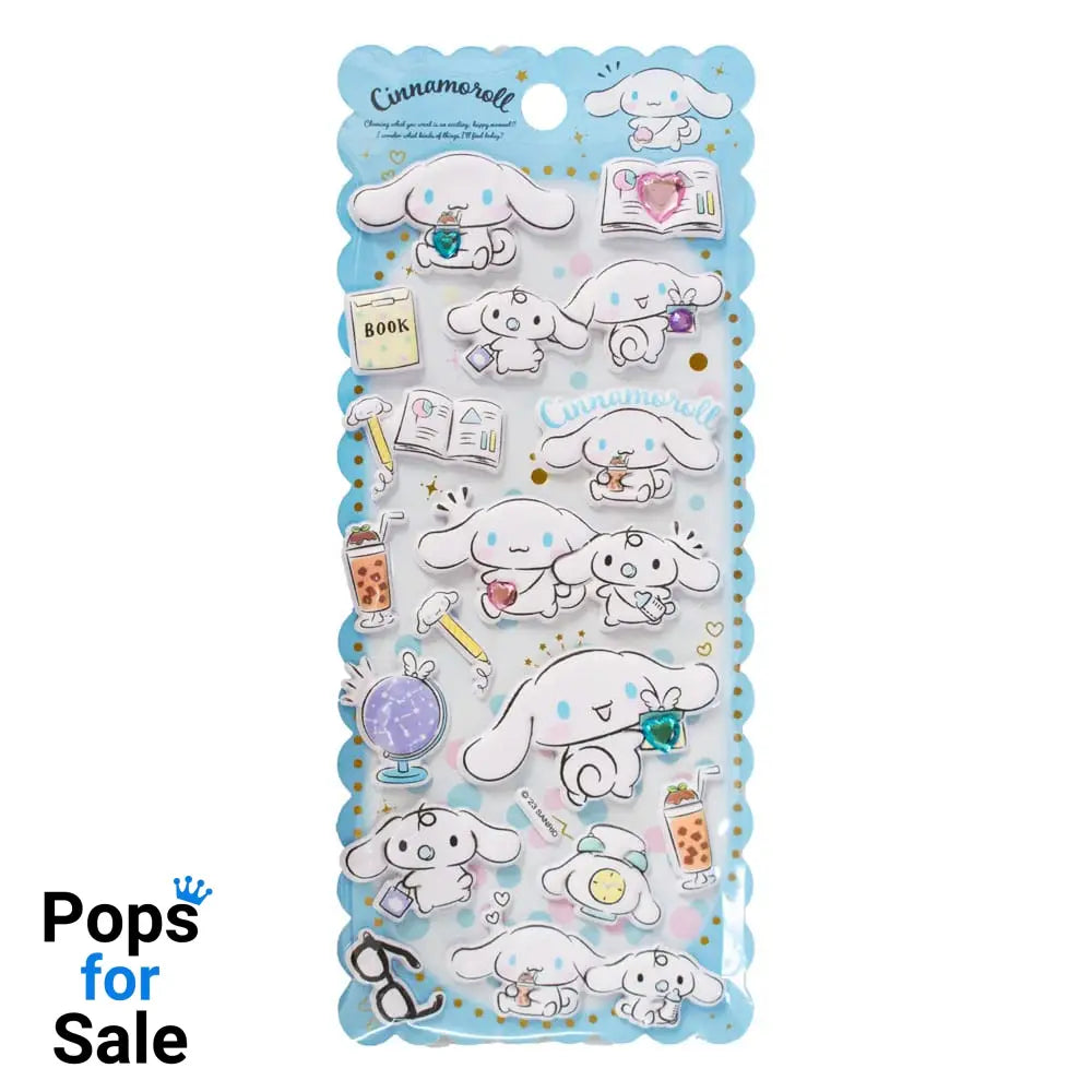 Hello Kitty and Friends Sticker Cinnamoroll Puffy Assortment (20)
