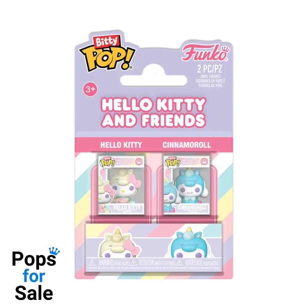 Hello Kitty Bitty POP! Vinyl Figure 2-Pack HK & Cinnamonroll 2,5 cm