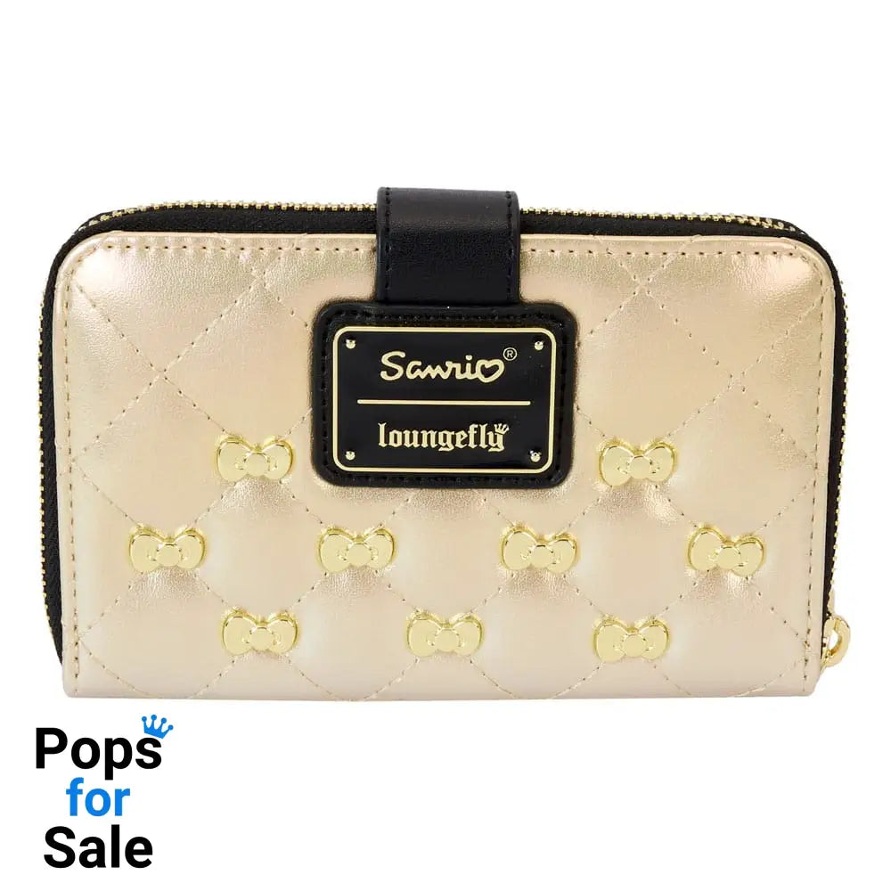 Hello Kitty by Loungefly Wallet 50th Anniversary Gold