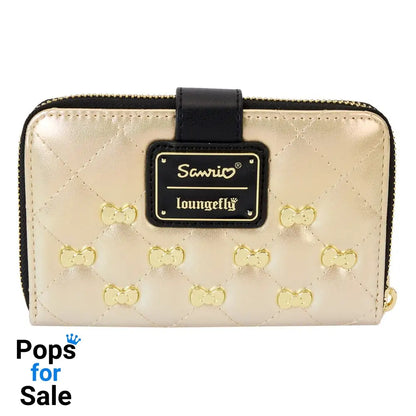 Hello Kitty by Loungefly Wallet 50th Anniversary Gold