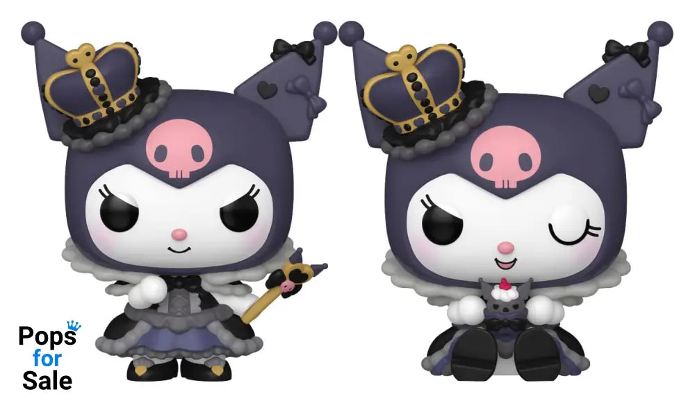 Hello Kitty & Friends POP! Sanrio Vinyl Figure Royal Kuromi with Chase Exclusive Edition 9 cm Assortment (6)