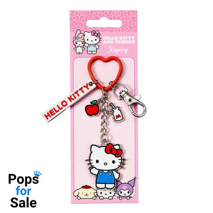 Hello Kitty Key Chain with Hello Kitty Charms 15 cm