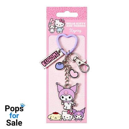 Hello Kitty Key Chain with Kuromi Charms 15 cm
