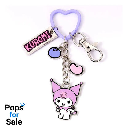 Hello Kitty Key Chain with Kuromi Charms 15 cm Keyrings