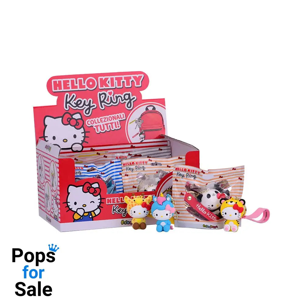 Hello Kitty Keyrings Series 1 Display (9) Keyrings