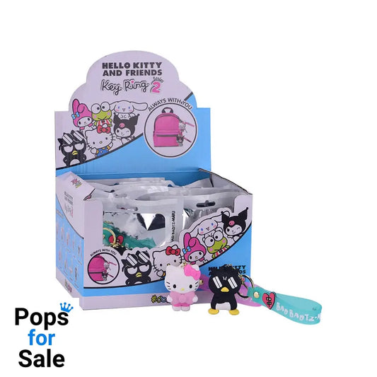 Hello Kitty Keyrings Series 2 Display (9) Keyrings