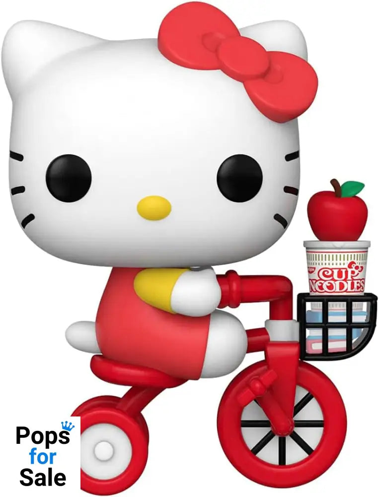 Hello Kitty POP! Sanrio Vinyl Figure HKxNissin- HK on Bike 9 cm POP! Figures