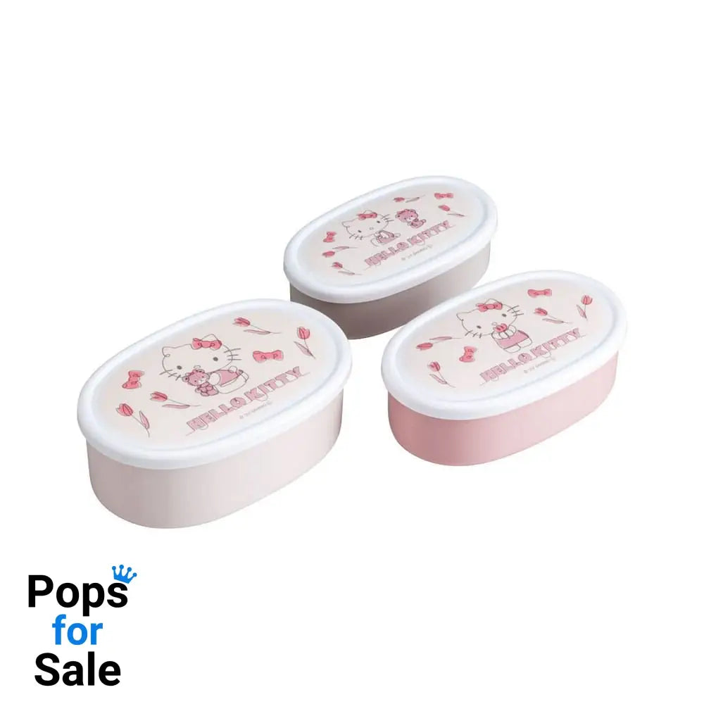 Hello Kitty Set of 3 Lunch Box Kitty-chan
