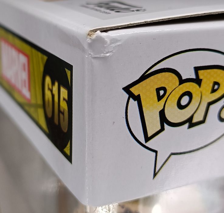 615 Loki (w/ Mjolnir) - Marvel - Box Damaged Funko POP