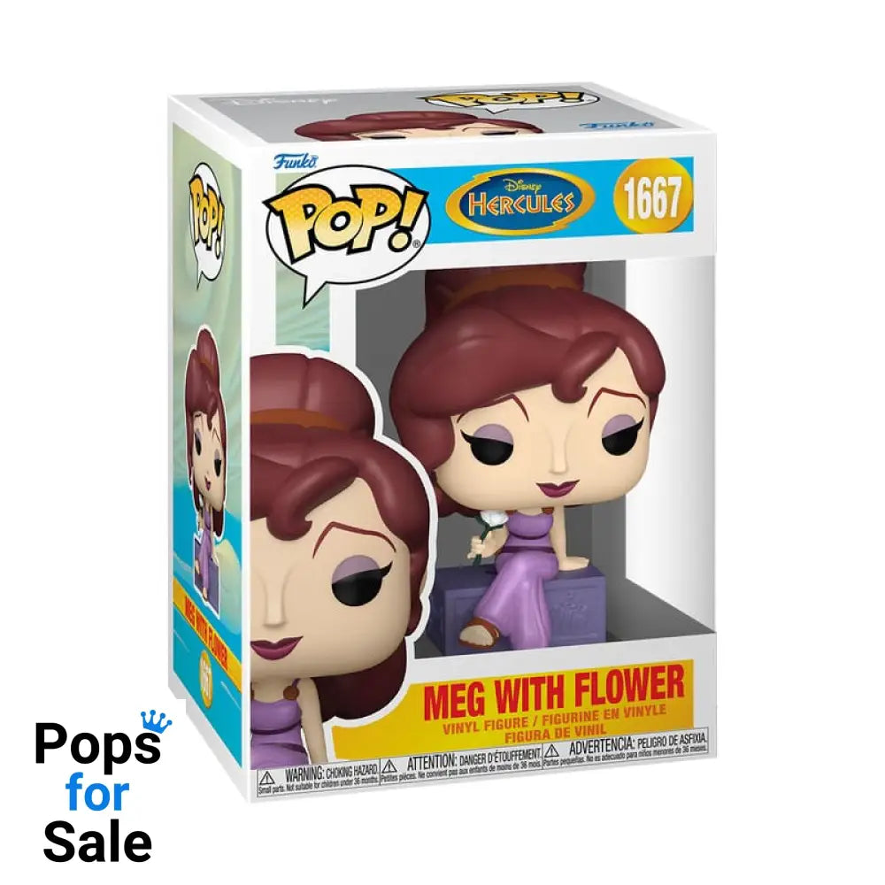 Hercules 25th Anniversary POP! Movies Vinyl Figure Meg with Flower 9 cm