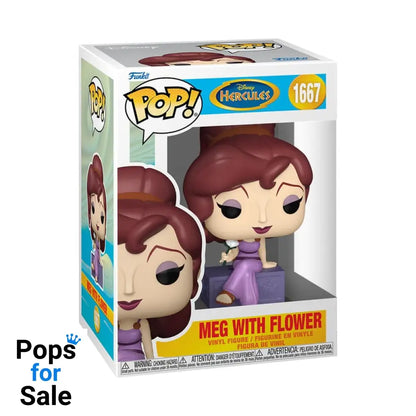 Hercules 25th Anniversary POP! Movies Vinyl Figure Meg with Flower 9 cm