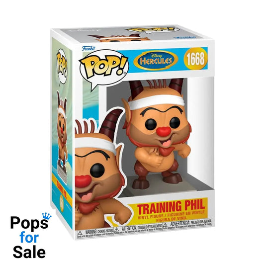 Hercules 25th Anniversary POP! Movies Vinyl Figure Training Phil 9 cm