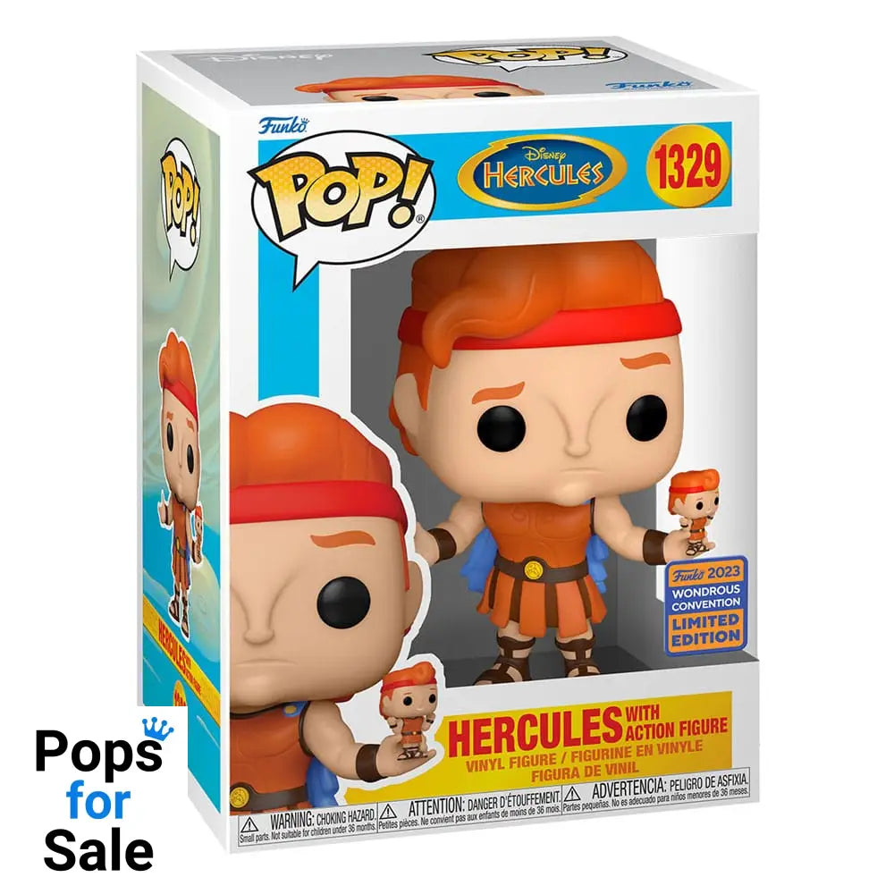 Hercules POP! Disney Vinyl Figure ercules w/ Action Figure 9 cm