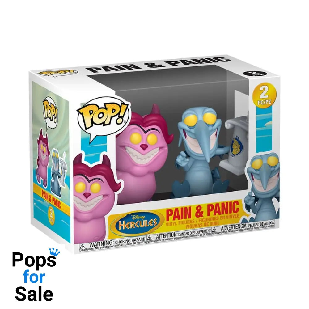 Hercules POP! Television Vinyl Figures 2-Pack Panic & Pain 9 cm