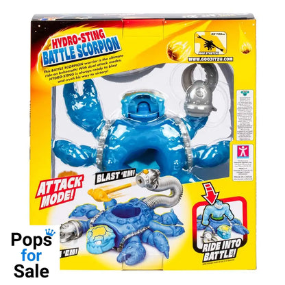 Heroes of Goo Jit Zu Meteor Madness Stretch Figure Battle Scorpion Hydro Sting 22 cm Mini figures