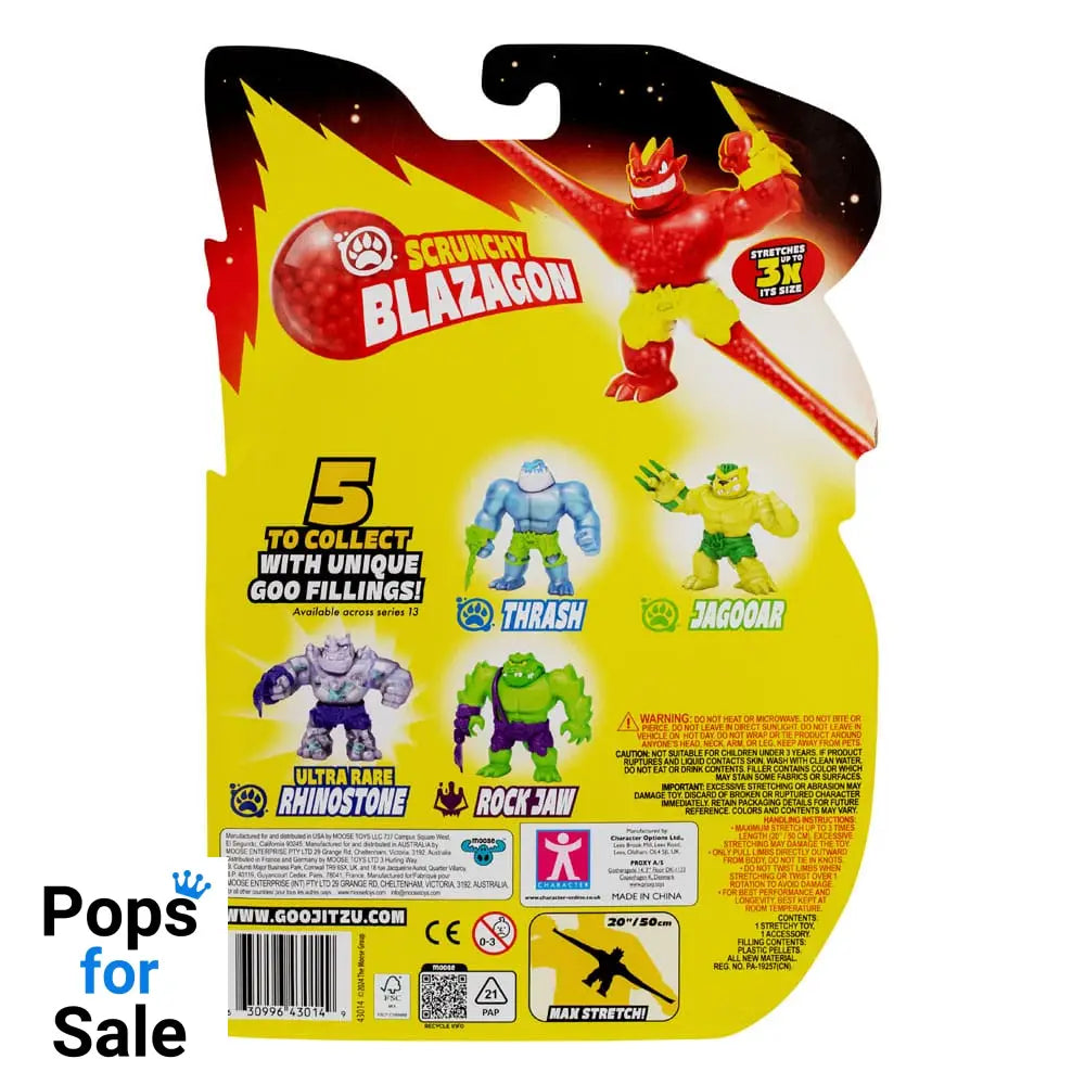 Heroes of Goo Jit Zu Meteor Madness Stretch Figure Blazagon 13 cm