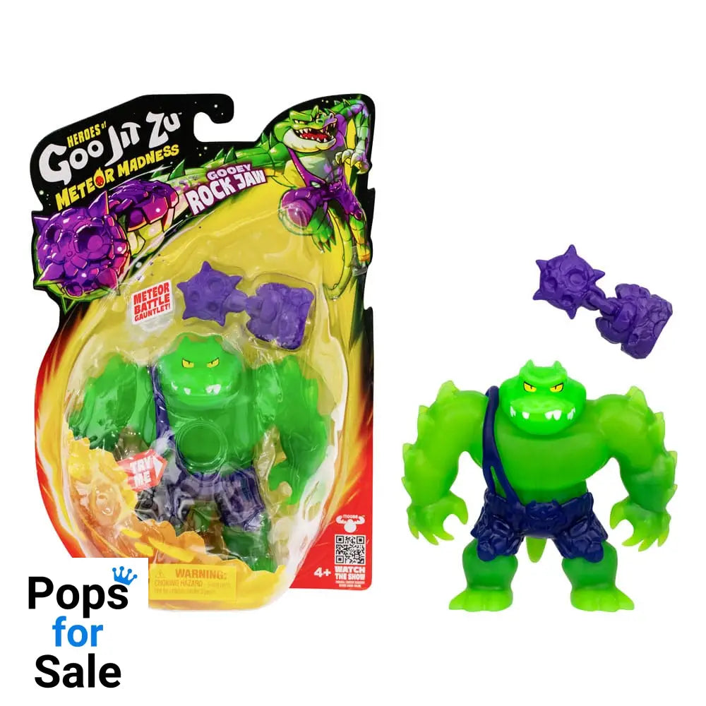 Heroes of Goo Jit Zu Meteor Madness Stretch Figure Rock Jaw 12 cm