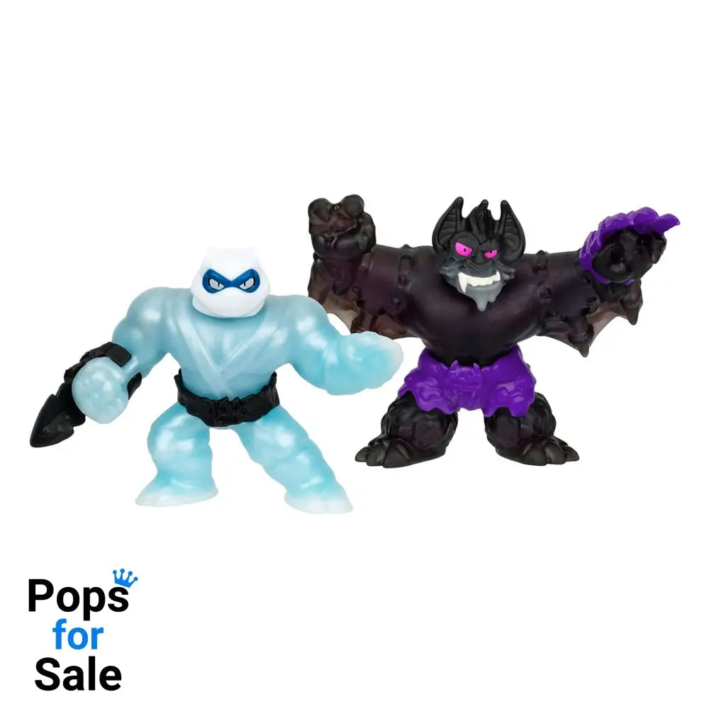 Heroes of Goo Jit Zu Meteor Madness Stretch Figures 2-Pack Pantaro vs. Sludgewing 12 cm Mini-figures
