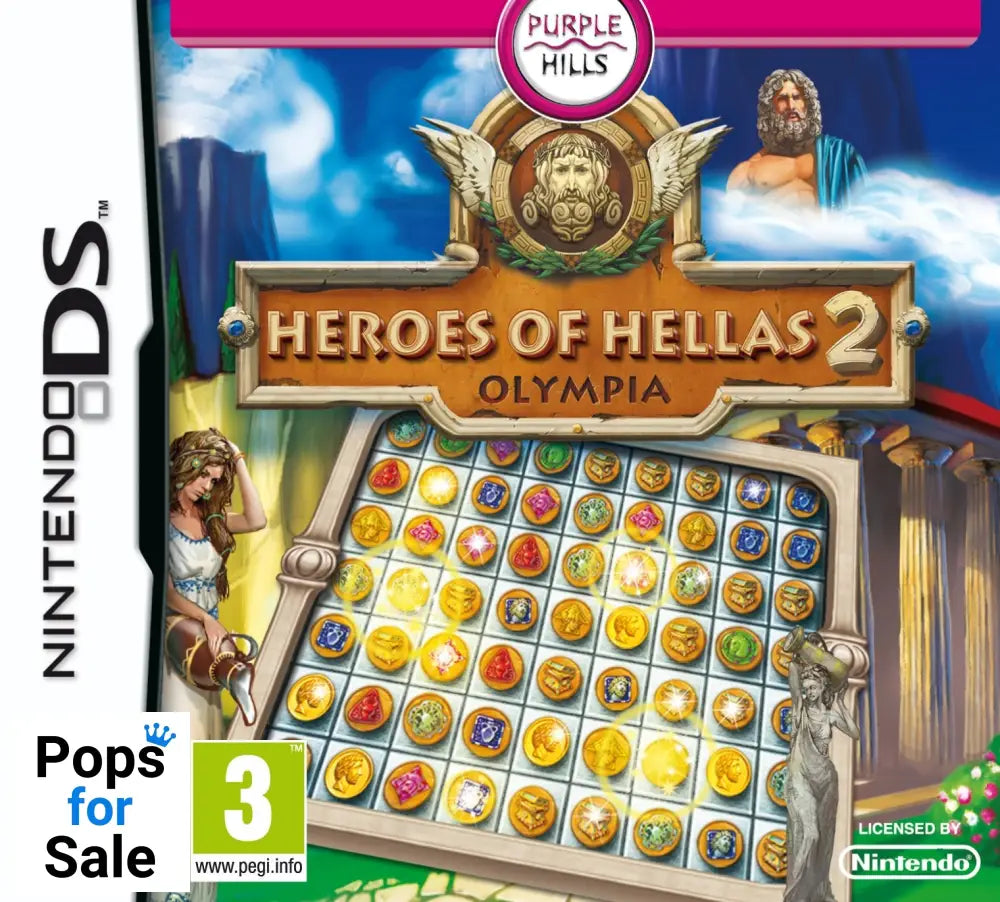 Heroes of Hellas 2 Olympia for Nintendo DS/3DS