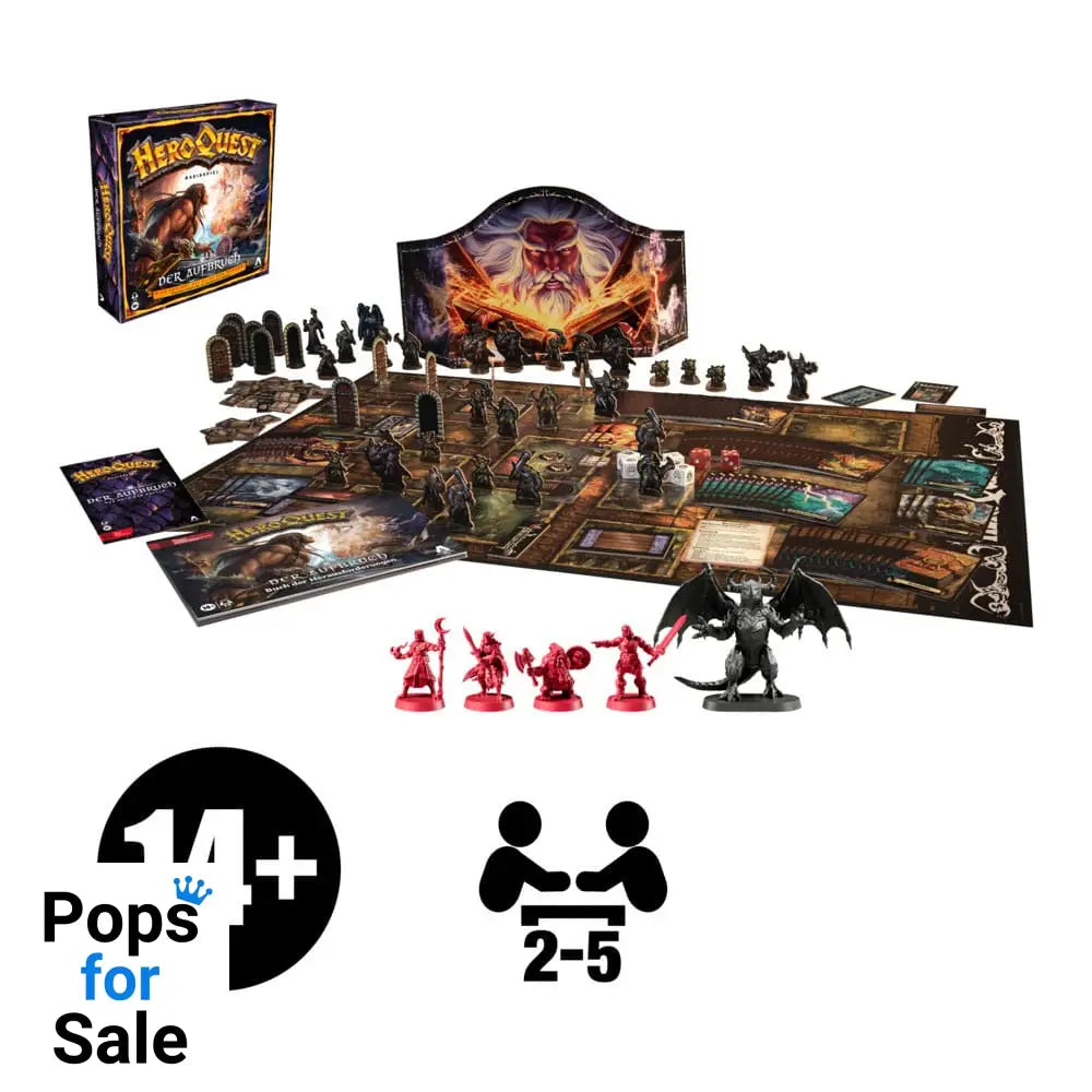 HeroQuest Board Game Der Aufbruch *German Version* Board games and accessories