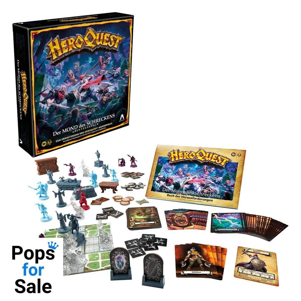 HeroQuest Board Game Expansion Der Mond des Schreckens Quest Pack *German Version*