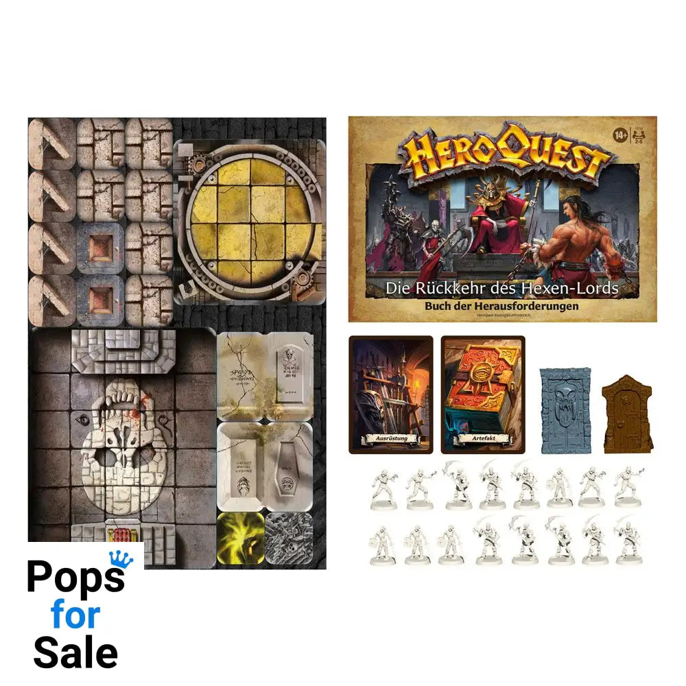 HeroQuest Board Game Expansion HeroQuest Die Rückkehr des Hexen-Lords Quest Pack german