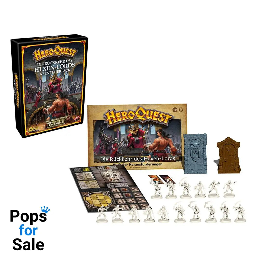 HeroQuest Board Game Expansion HeroQuest Die Rückkehr des Hexen-Lords Quest Pack german Board games and accessories
