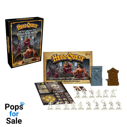 HeroQuest Board Game Expansion HeroQuest Die Rückkehr des Hexen-Lords Quest Pack german Board games and accessories