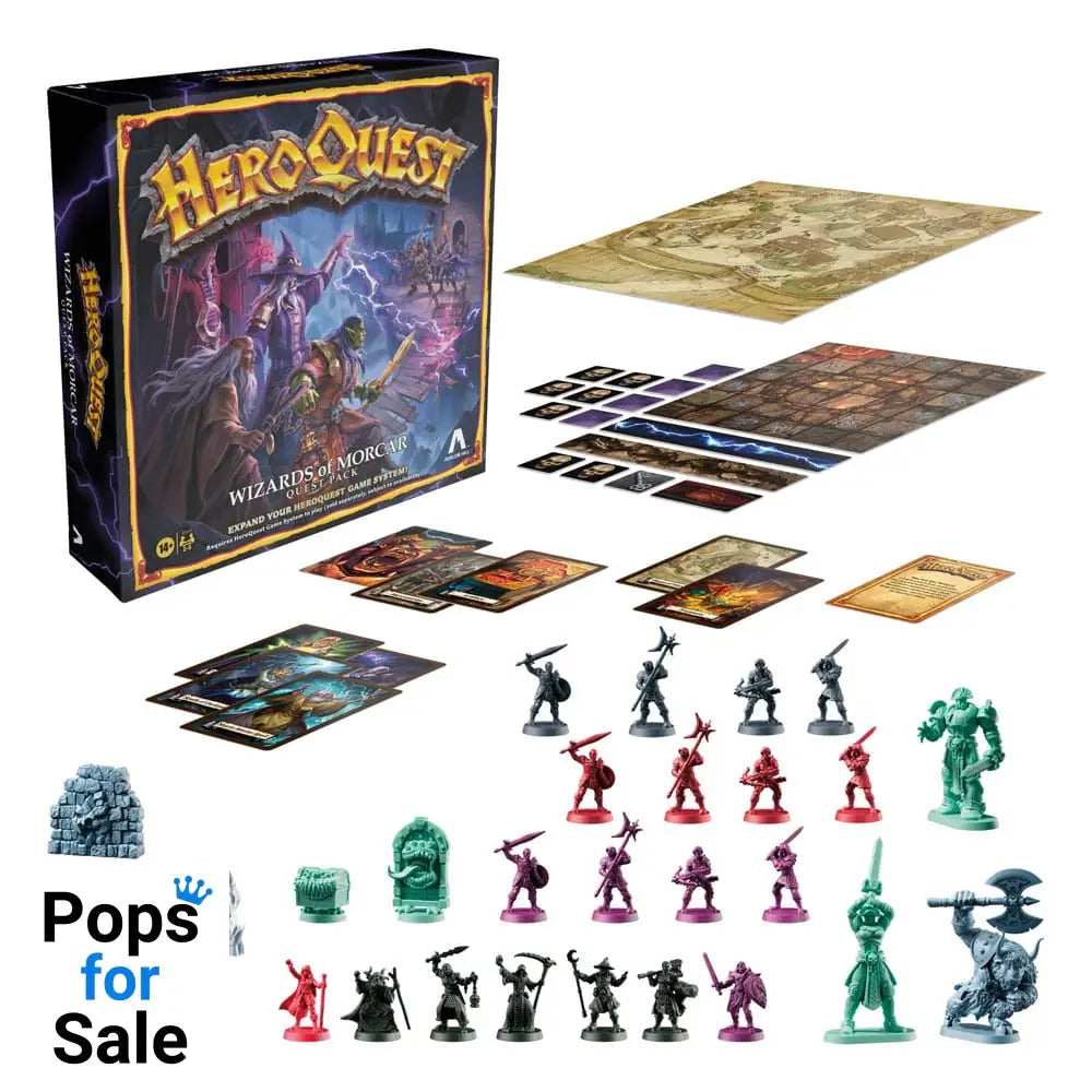 HeroQuest Board Game Expansion Wizards of Morcar Quest Pack *English Version*