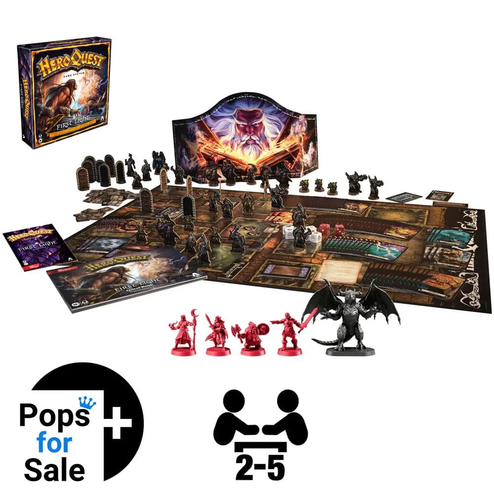 HeroQuest Board Game First Light *English Version* Board games and accessories