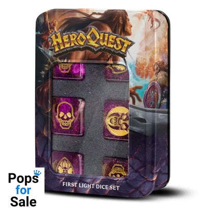 HeroQuest Dice Set First Light D6 Dice