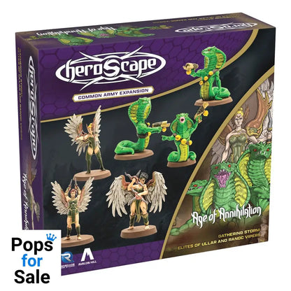 Heroscape Army Expansion Age of Annihilation Elites of Ullar & Ranoc Vipers (Common) *English Version* Board games and