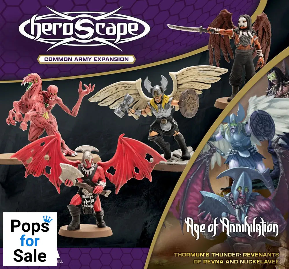 Heroscape Army Expansion Age of Annihilation Revenants of Revna & Nuckelavee (Common) *English Version*
