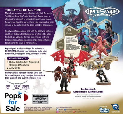 Heroscape Army Expansion Age of Annihilation Revenants of Revna & Nuckelavee (Common) *English Version*