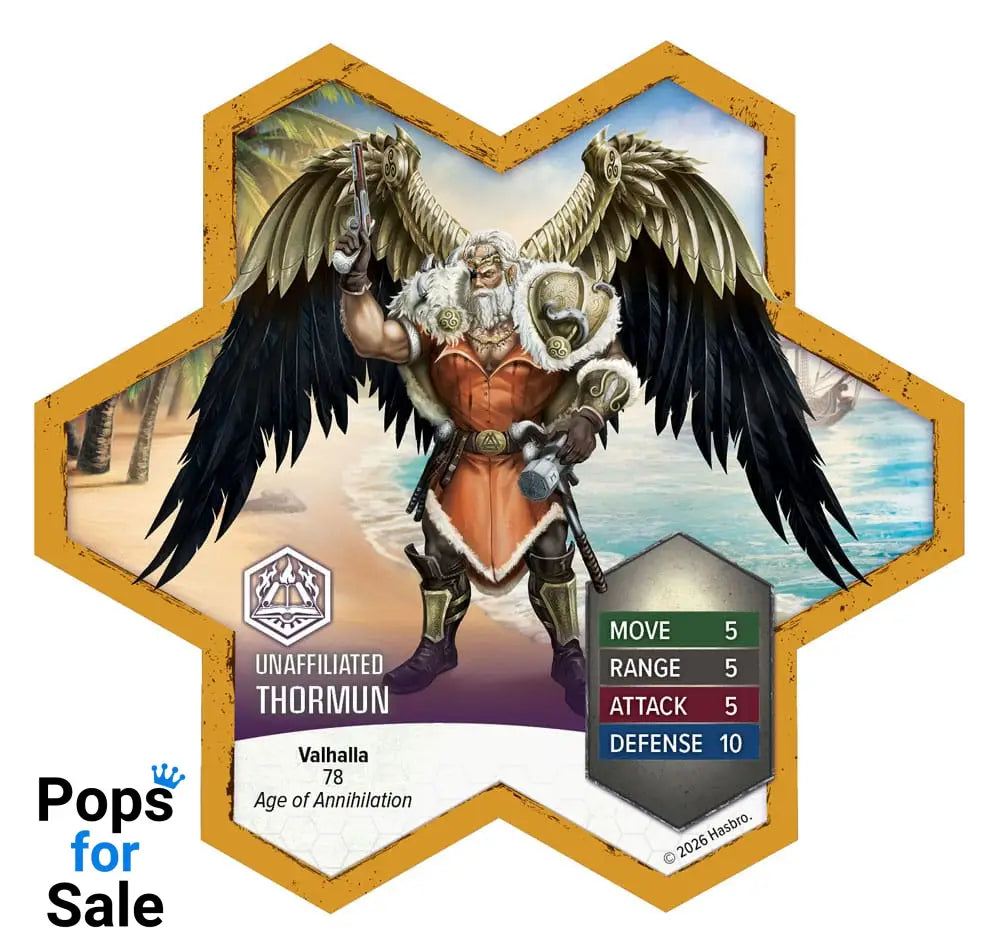 Heroscape Army Expansion Age of Annihilation Thormun & Kraken *English Version*